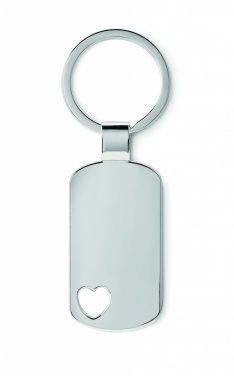 Logotrade promotional gifts photo of: Key ring with heart detail Jūrmala